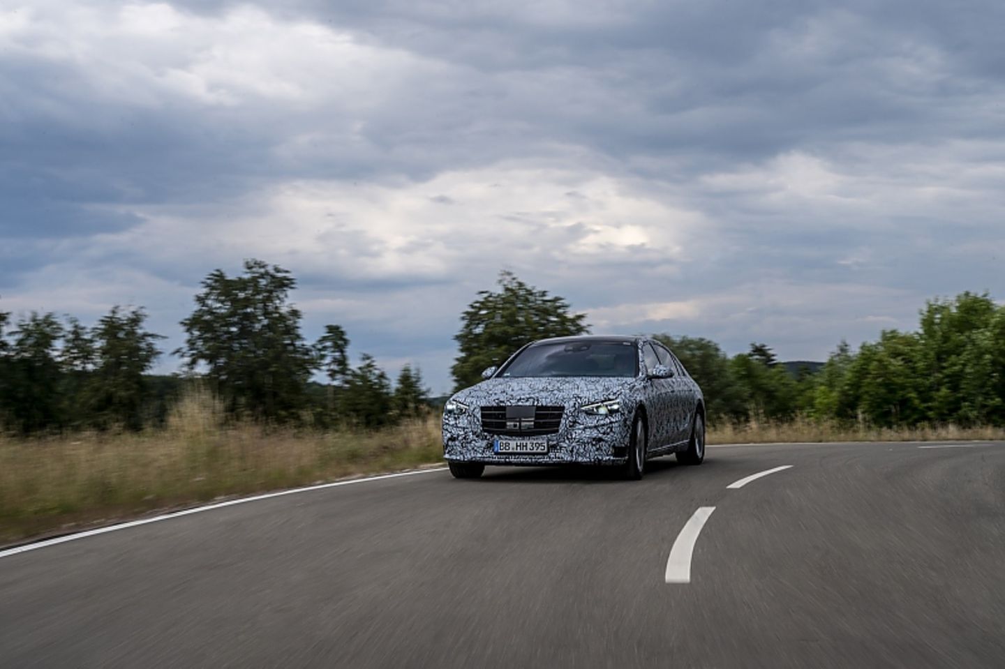 Mercedes S-Klasse W 223 Erprobung 2020