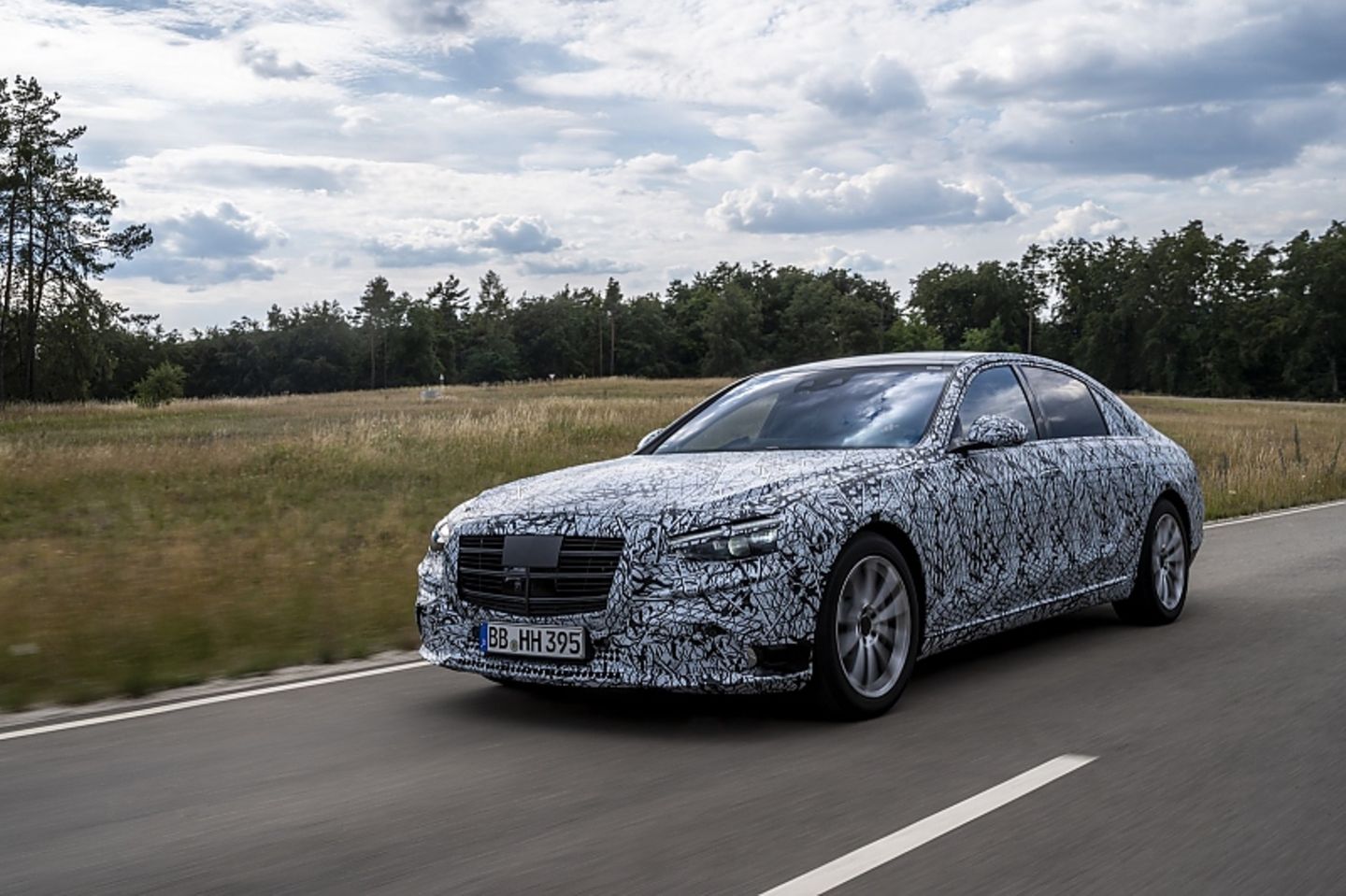 Mercedes S-Klasse W 223 Erprobung 2020