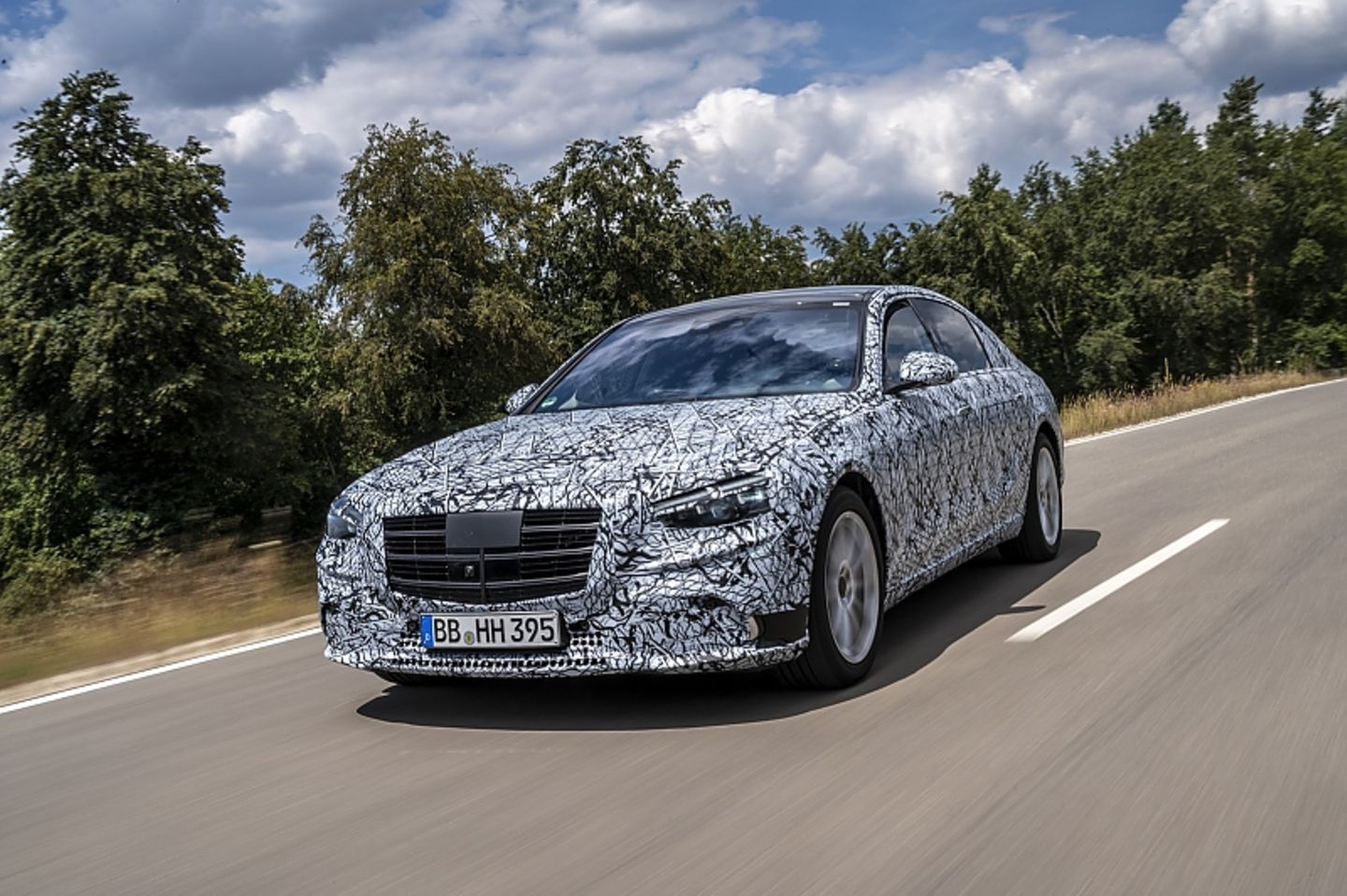 Mercedes S-Klasse W 223 Erprobung 2020