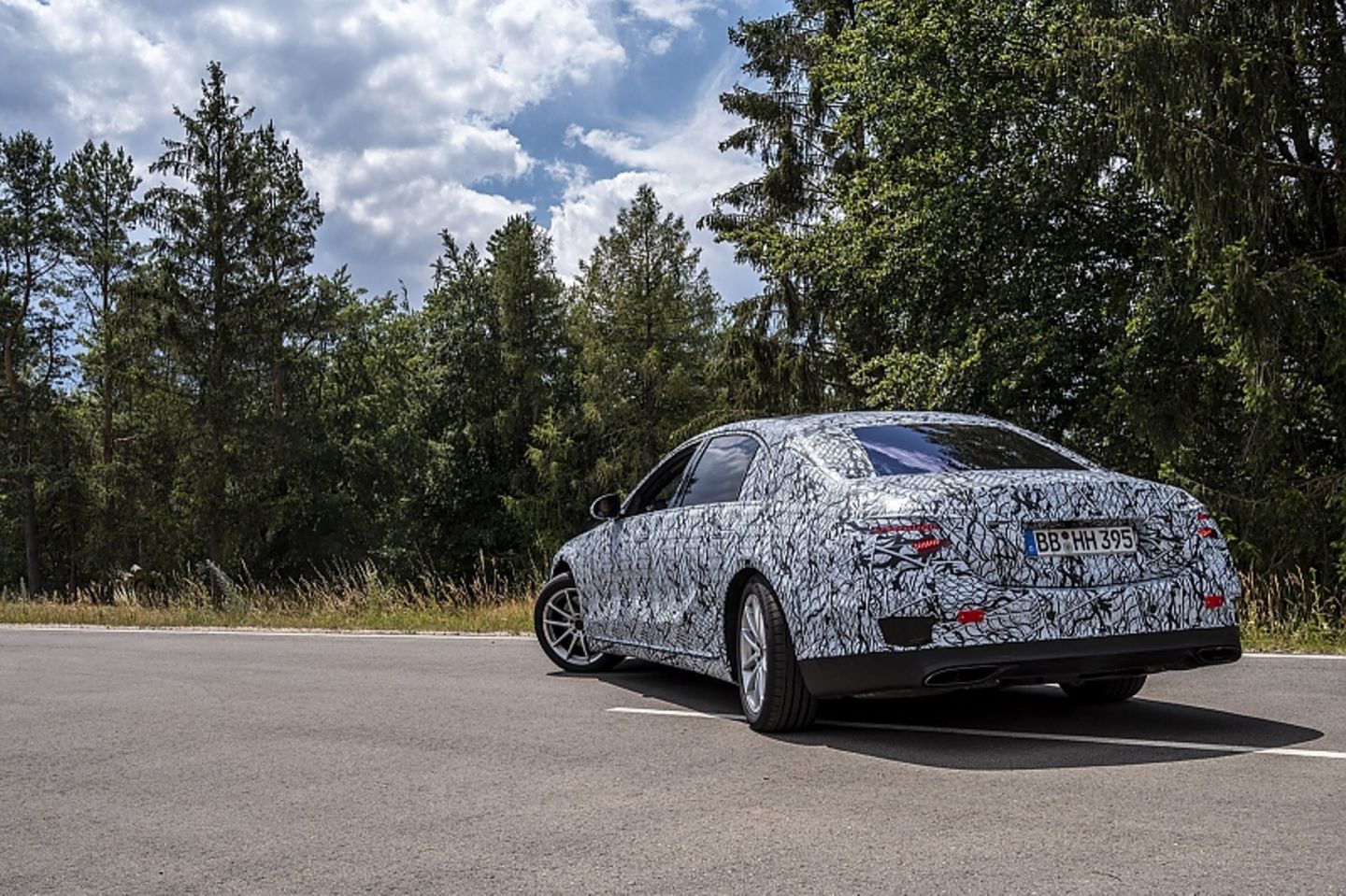 Mercedes S-Klasse W 223 Erprobung 2020