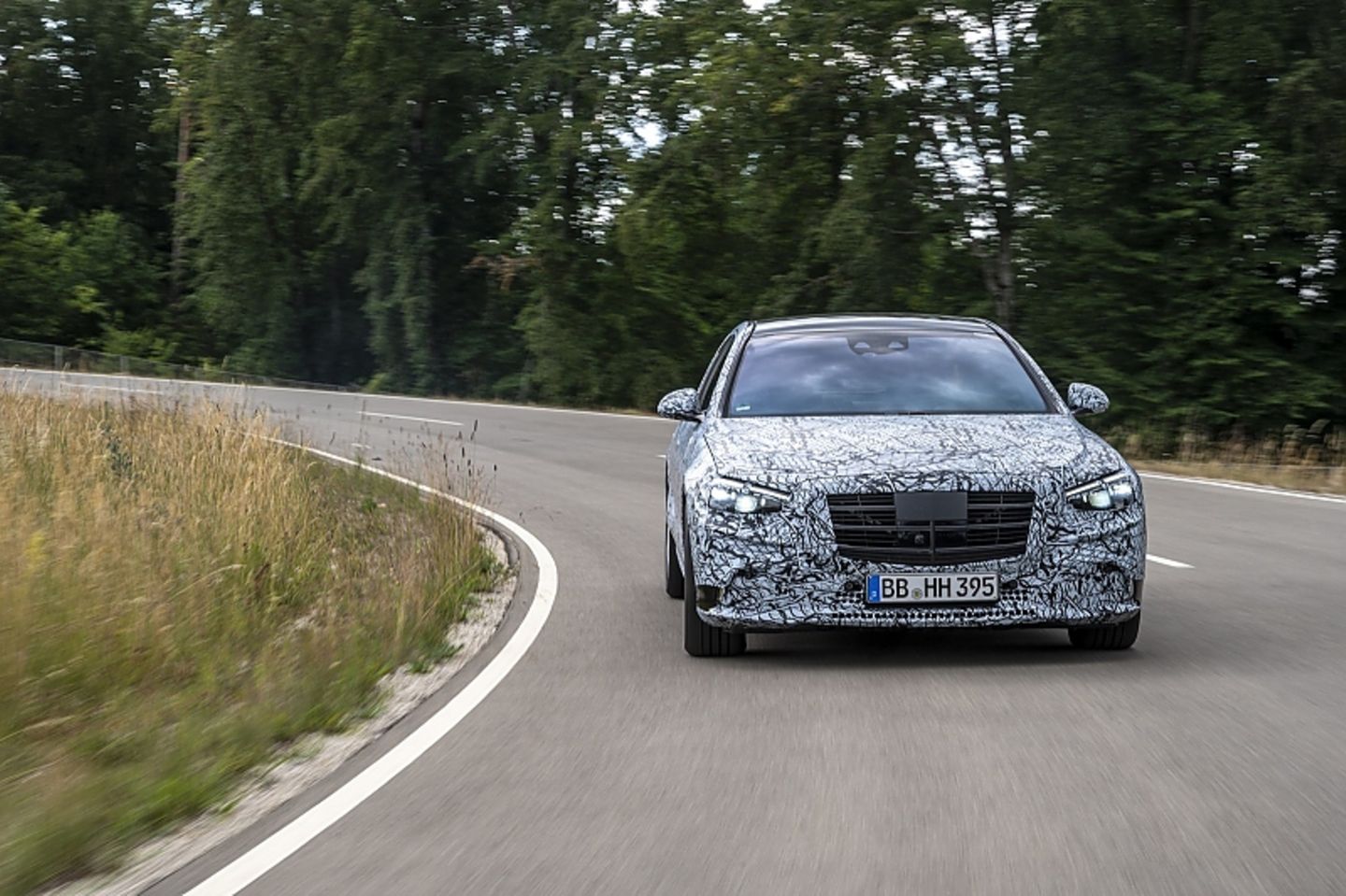 Mercedes S-Klasse W 223 Erprobung 2020