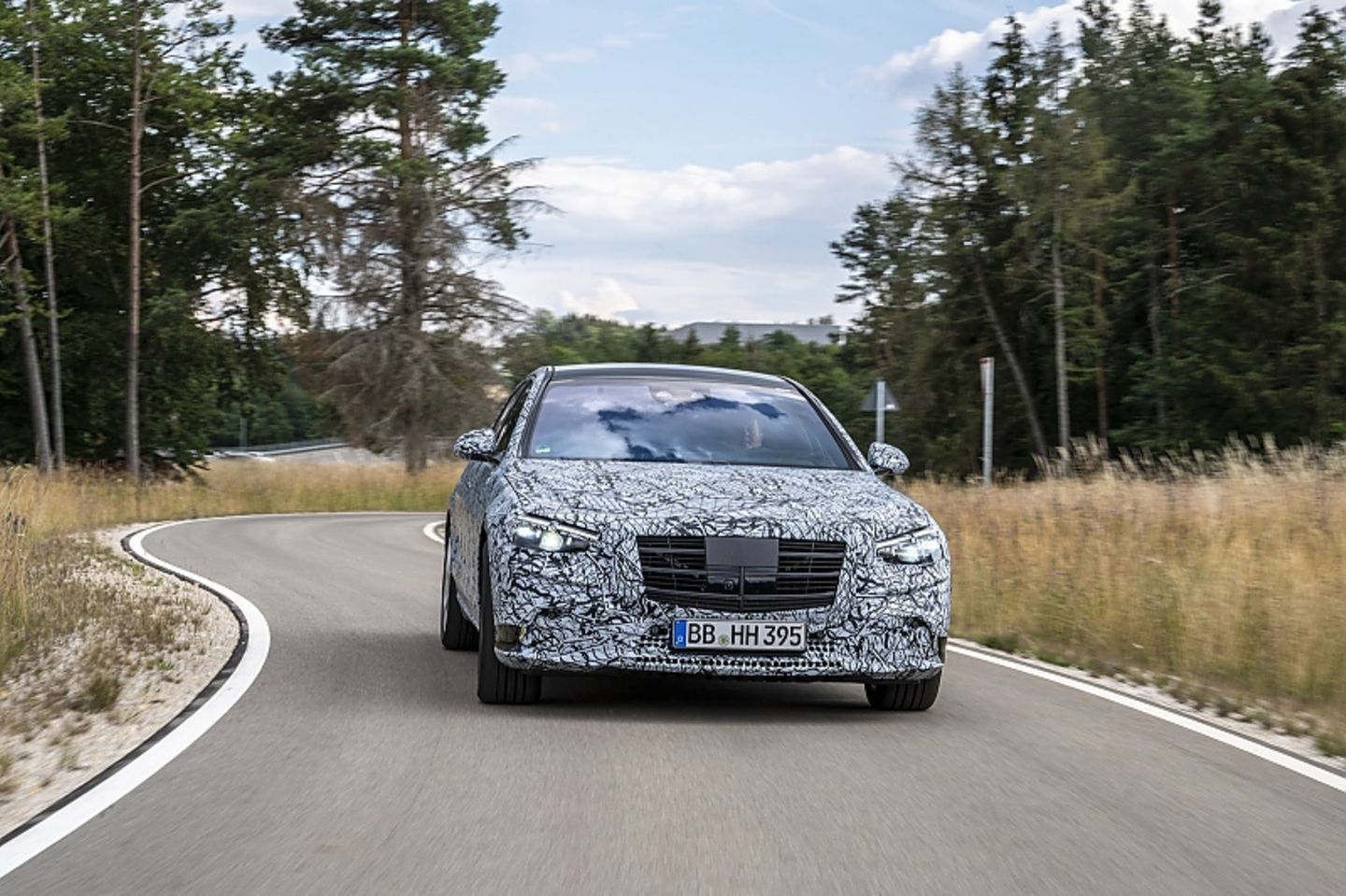 Mercedes S-Klasse W 223 Erprobung 2020