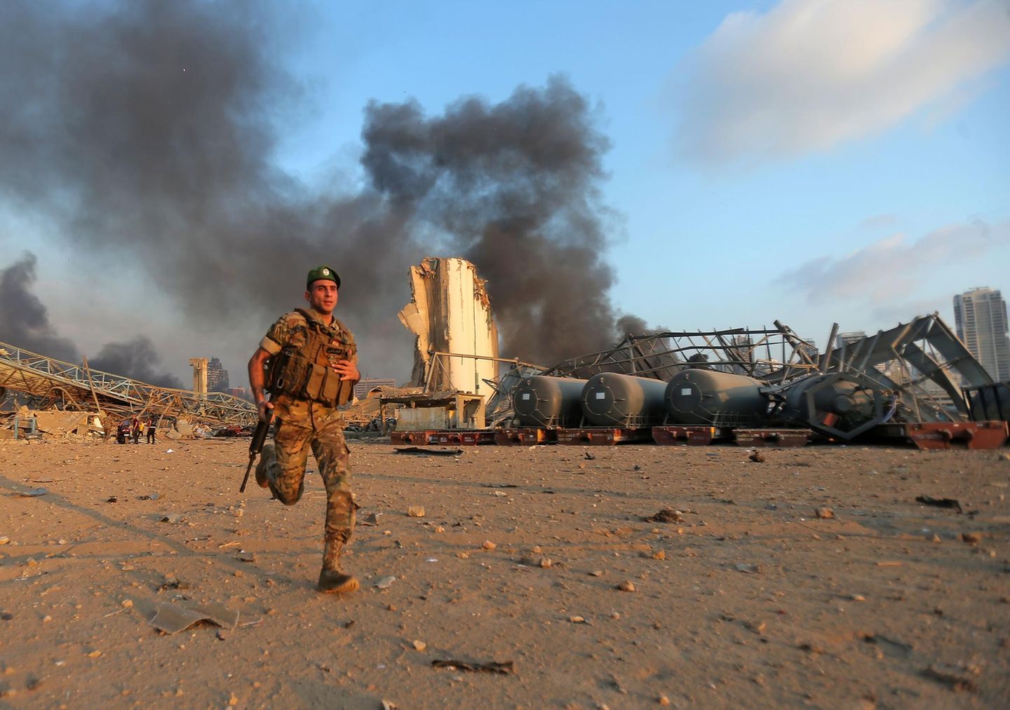 Explosion in Beirut