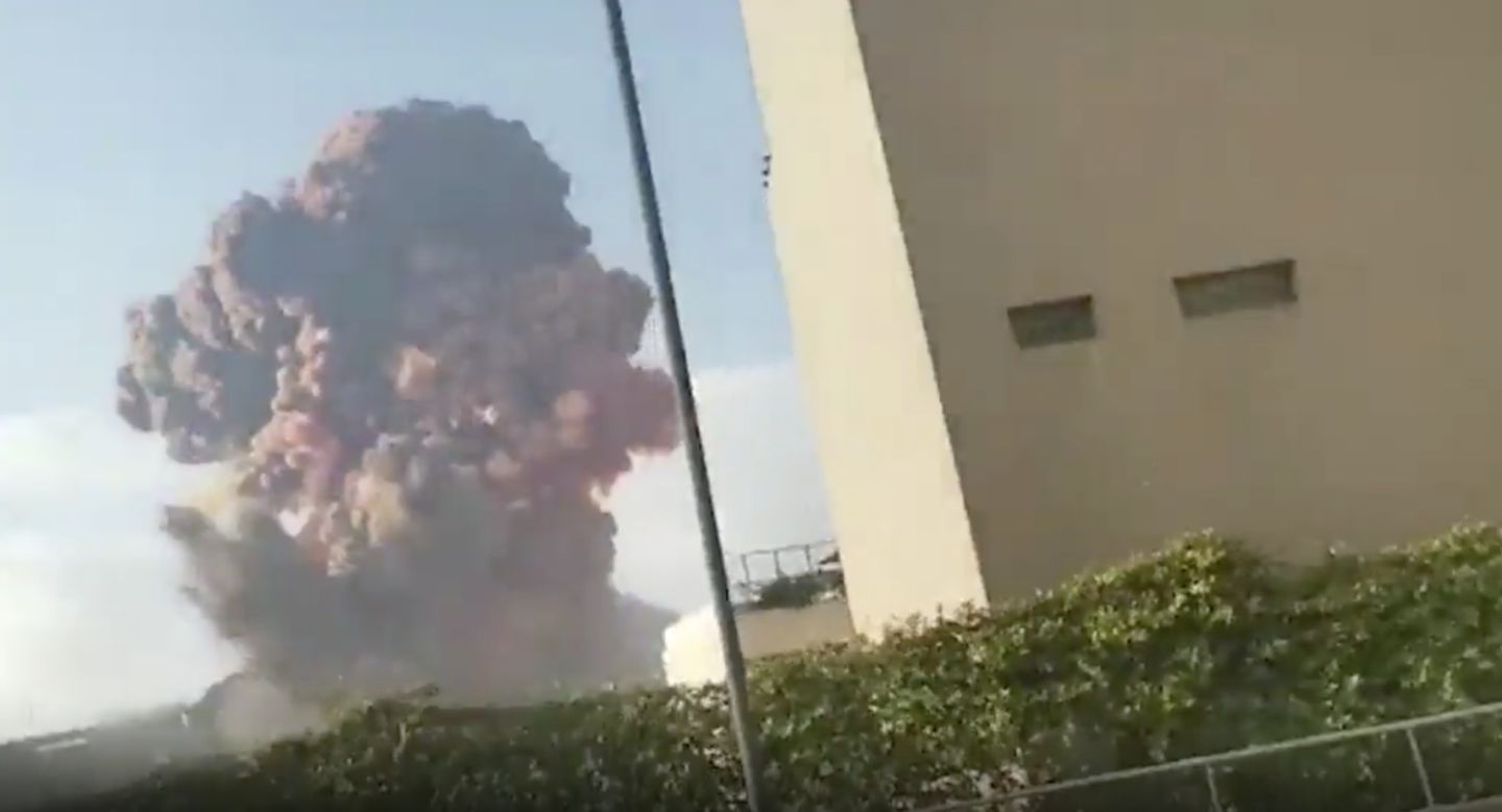 Explosion in Beirut
