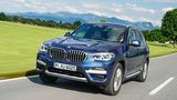 Nach 6,1 Sekunden erreicht der BMW X3 xDrive30e 100 km/h