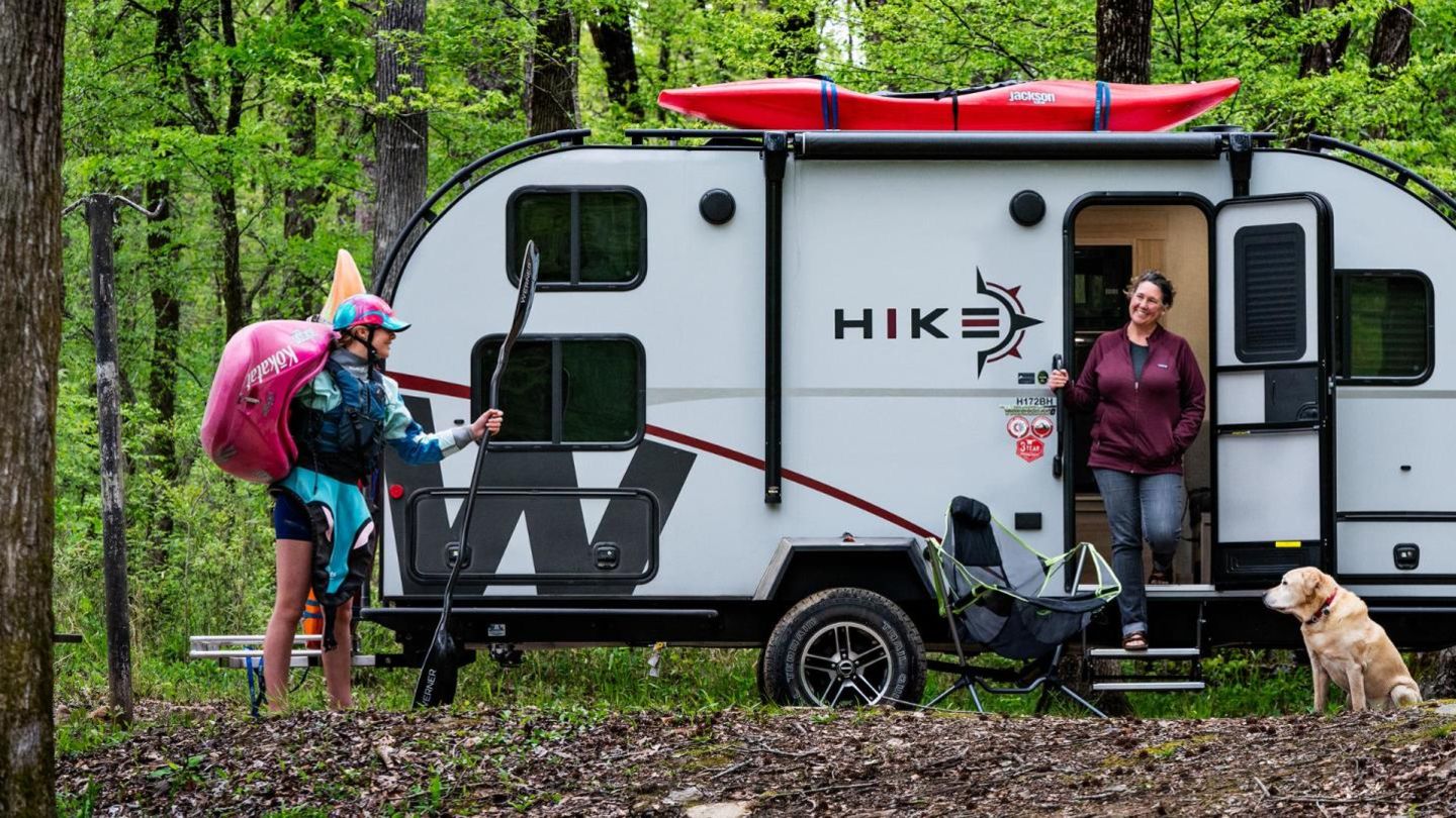 Der Hike dient dem Transport von jeder Menge Ausrüstung.
