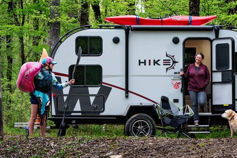 Der Hike dient dem Transport von jeder Menge Ausrüstung.