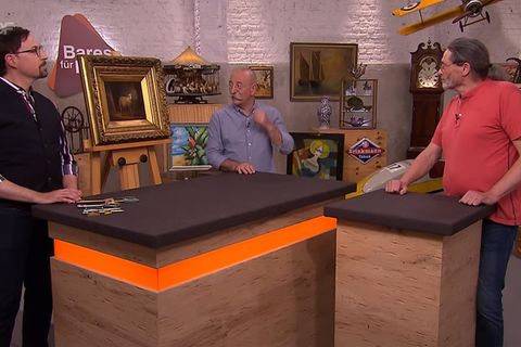 Bares für Rares: Colmar Schulte-Goltz, Horst Lichter, Dieter Sondhauß