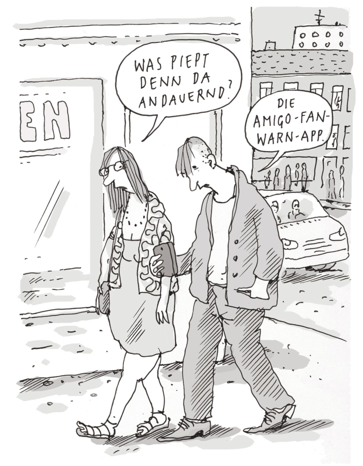Til Mette: Cartoon der Woche