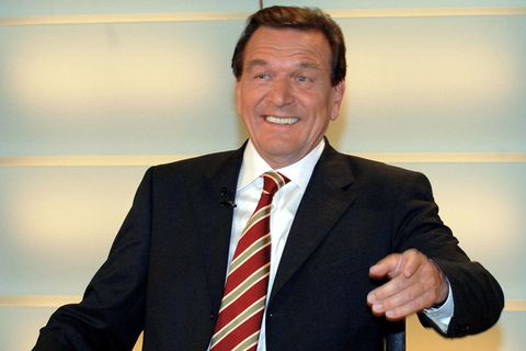 Bundeskanzler Gerhard Schröder