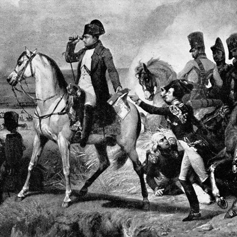 Napoleon mit Heer
