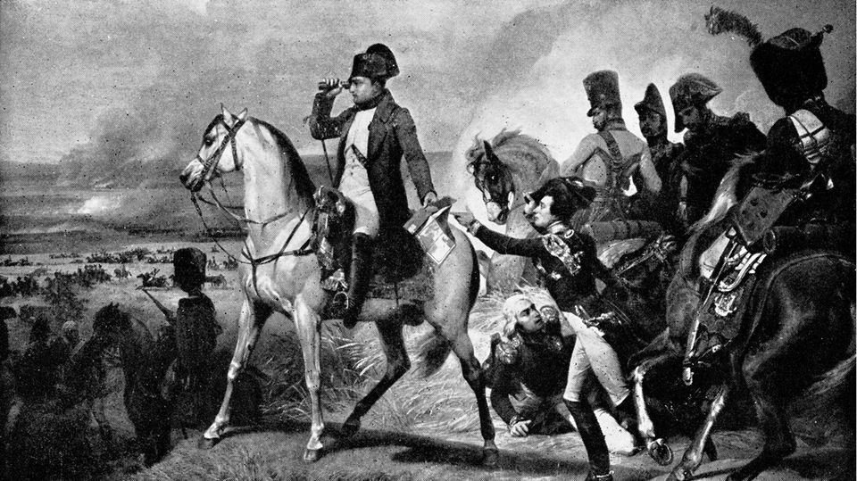 Napoleon mit Heer