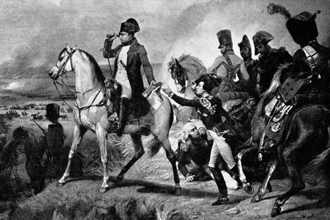 Napoleon mit Heer
