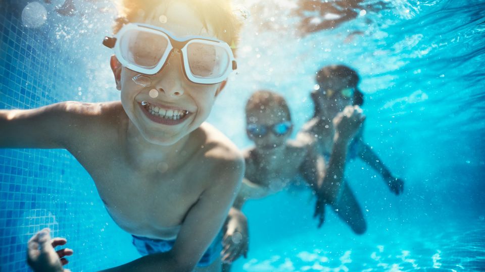 Keimbildung in Pool und Planschbecken