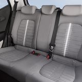 Hinten ist überraschend viel Platz