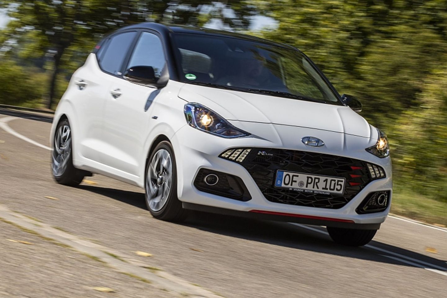 Der Hyundai i10 N-Line ist straffer abgestimmt