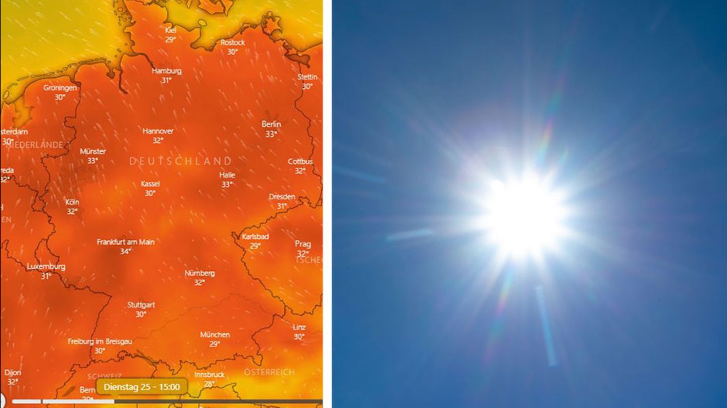 Hitzefalle Deutschland Wetter Eu Klimadienst Meldet Drittwärmsten Juli So Schützen Sie Sich - 48z782t