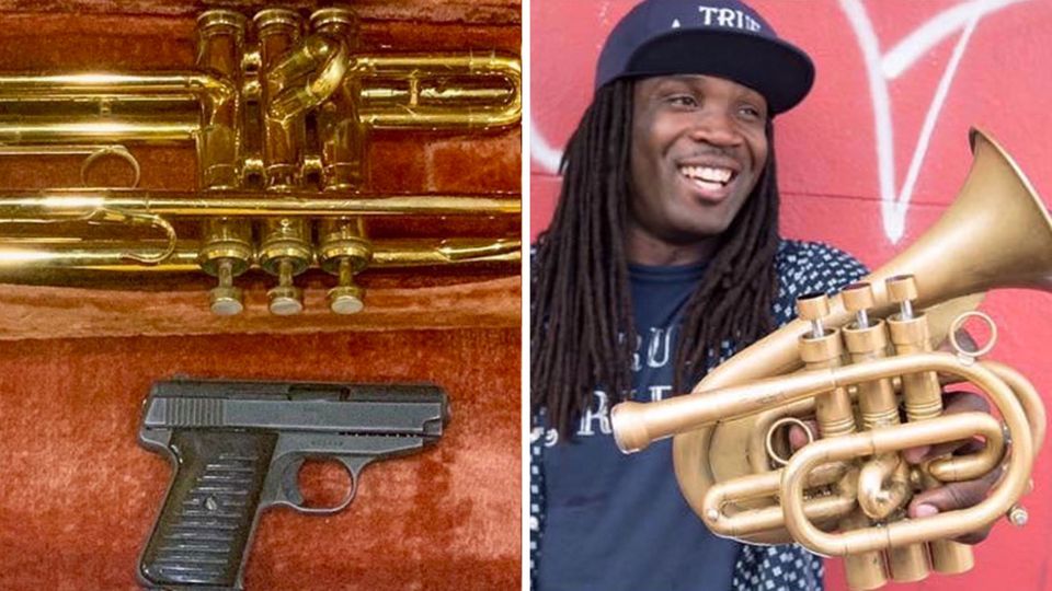 Shamarr Allen tauscht Instrumente gegen Waffen Shamarr Allen tauscht Instrumente gegen Waffen