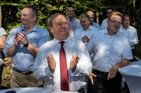 Nordrhein-Westfalens Ministerpräsident Armin Laschet zu Besuch bei der CDU Ruhr