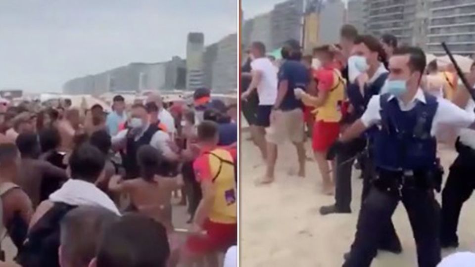 Blankenberge: Massenschlägerei an Nordseestrand: Belgischer Küstenort verbannt Tagestouristen