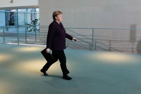 Angela Merkel im Kanzleramt