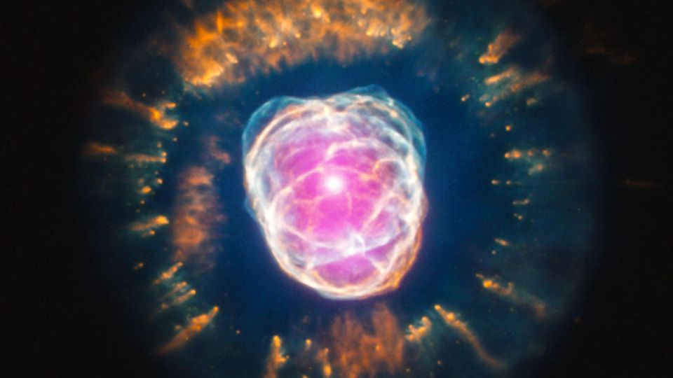 Der Eskimonebel, NGC 2392, liegt im Sternbild Zwillinge. 