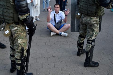 Protest in Minsk