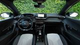 Cockpit mit hoch liegenden virtuellen Instrumenten
