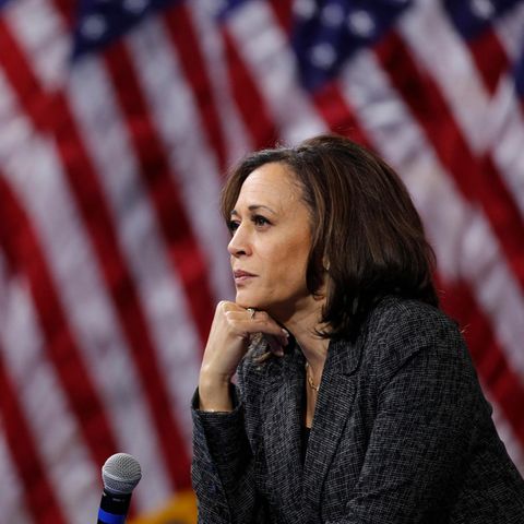 Kamala Harris, Senatorin von Kalifornien im US-Senat, und Vizekandidatin von Joe Biden