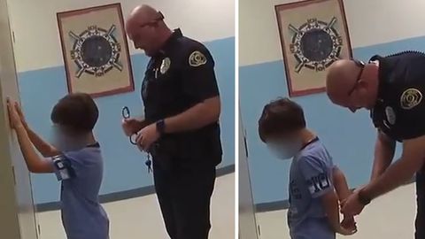 Bodycam-Aufnahmen aufgetaucht: Polizisten in Florida nehmen einen Achtjährigen in der Schule fest.