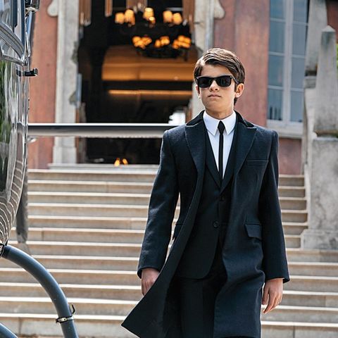 Filmszene mit Artemis Fowl (Ferdia Shaw)