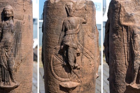Säulenrelief