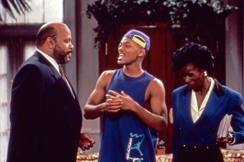 Eine Szene aus der Sitcom "Prinz von Bel-Air" Eine Szene aus der Sitcom "Prinz von Bel-Air"