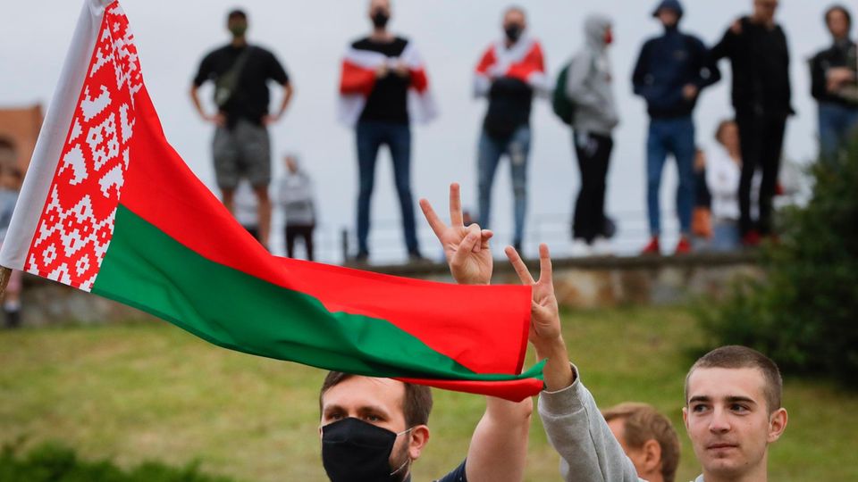 Demonstration in Belarus