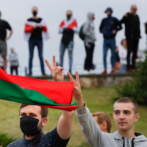 Demonstration in Belarus