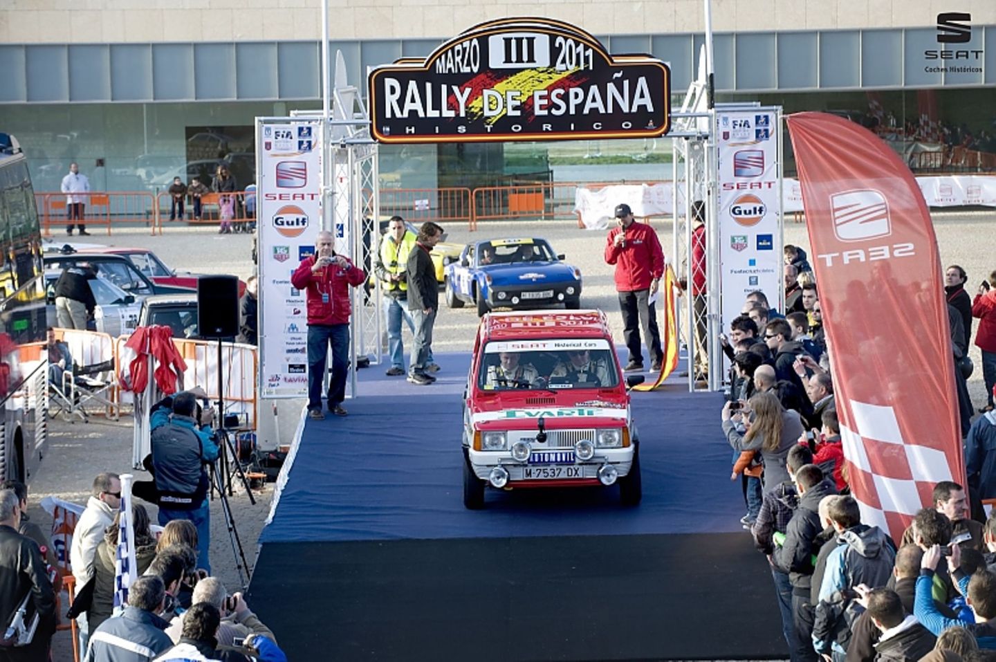 Seat Panda als Rallye-Version im Panda Cup