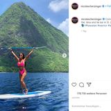 Stars im Urlaub: Nicole Scherzinger im Bikini