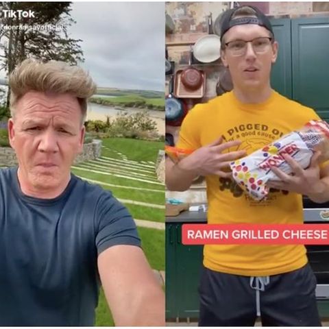 Gordon Ramsay auf TikTok