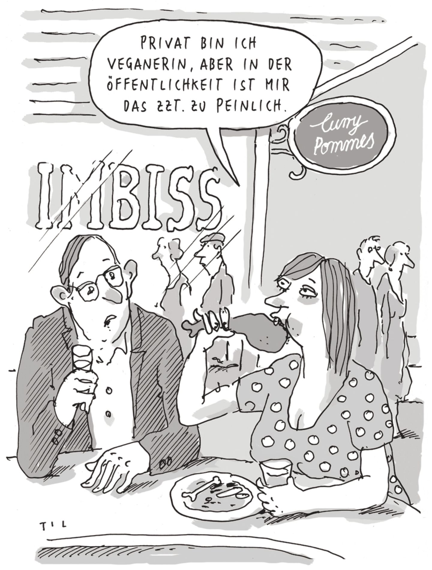Til Mette: Cartoon der Woche