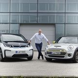 Unterschiedlicher könnten zwei Verwandte nicht sein: BMW i3 gegen Mini Cooper SE