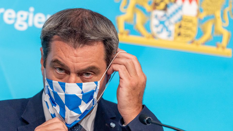 Bayerns Ministerpräsident Markus Söder (CSU) steht nach der Coronavirus-Test-Panne in der Kritik