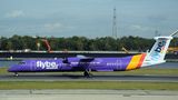Maschine des britischen Regionalfliegers Flybe