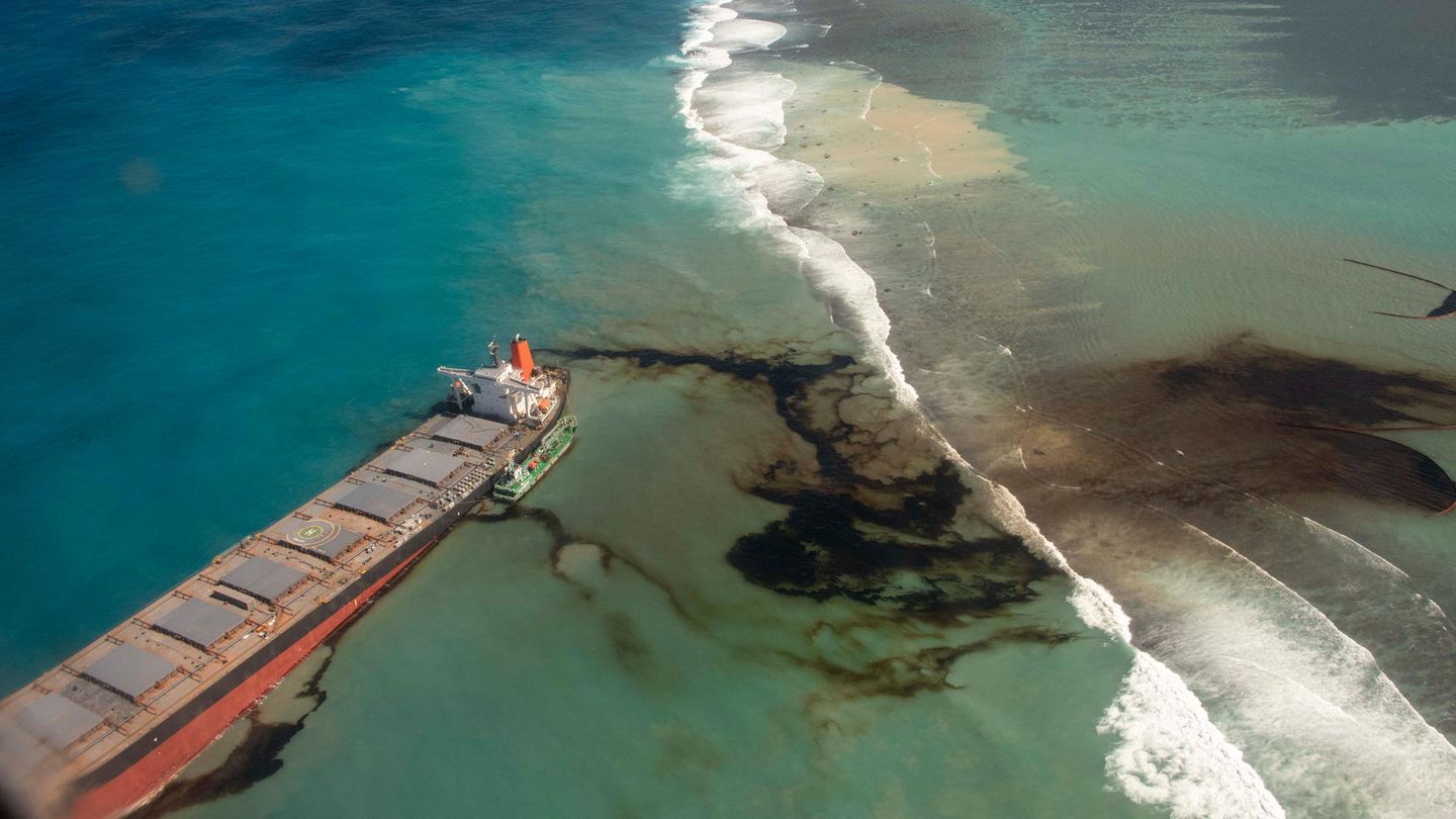 Ölkatastrophe Mauritius