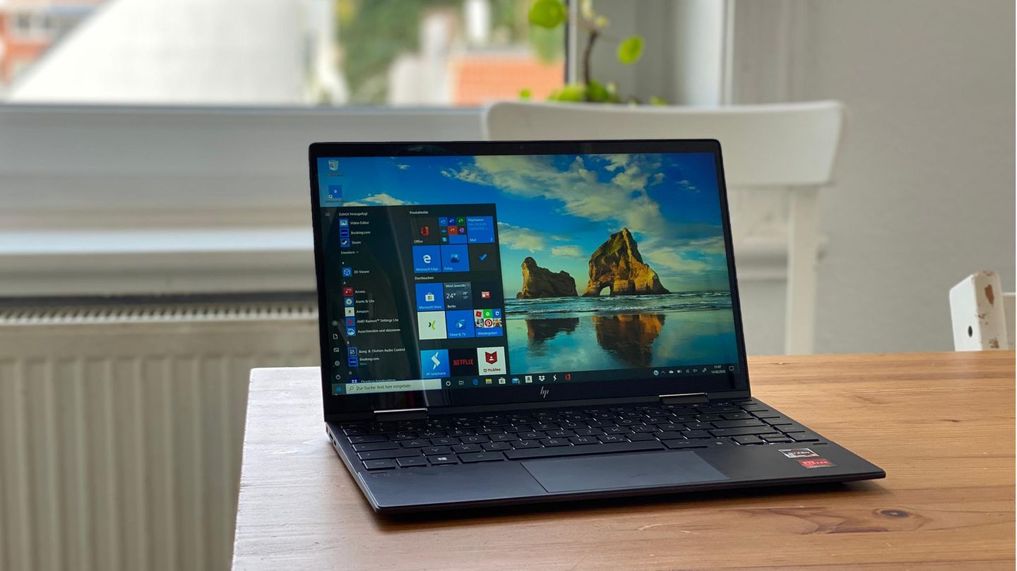 Schick, leistungsstark und günstig: Das ist das HP Envy x360 (2020)