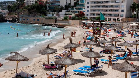 Strand Cala Major auf der Baleareninsel Mallorca