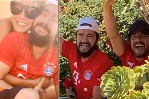 Sieg für FC Bayern München: Heidi Klum schaut das Bayern-Spiel - doch etwas scheint sie mehr zu freuen als das Ergebnis