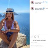 Jessica Paszka macht Urlaub in der Sonne