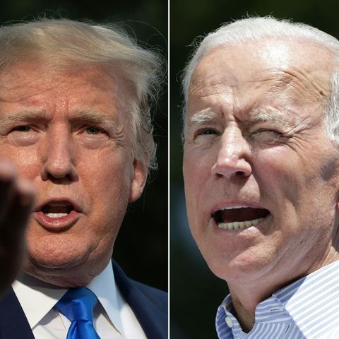 Wer wird der nächste US-Präsident? Donald Trump (l.)und Joe Biden