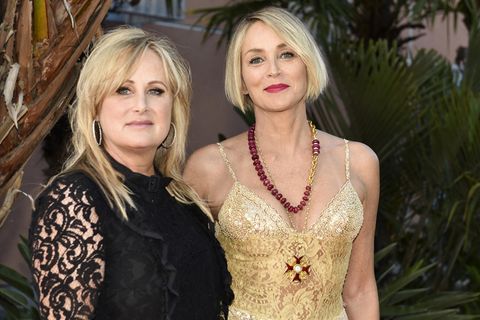 Sharon Stone und ihre Schwester Kelly im April 2017 bei einer Veranstaltung in Los Angeles