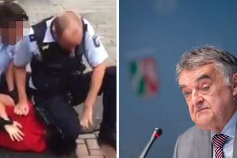Polizeieinsatz in Düsseldorf; NRW-Innenminister Herbert Reul
